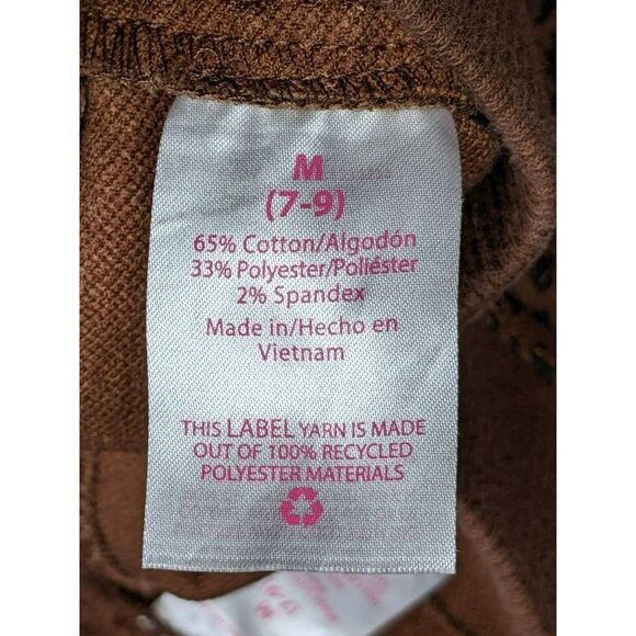 (3/$35) NOBO No Boundaries Size Medium (7-9) Animal Print Skinny Pull On Pants - Picture 4 of 10